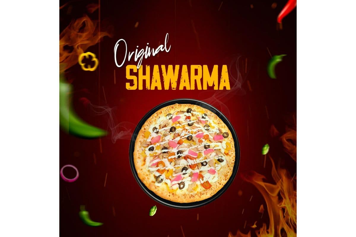 Shawarma Pizza