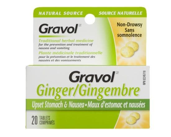 Gravol Natural Source Tablets (20 Count) 1002470