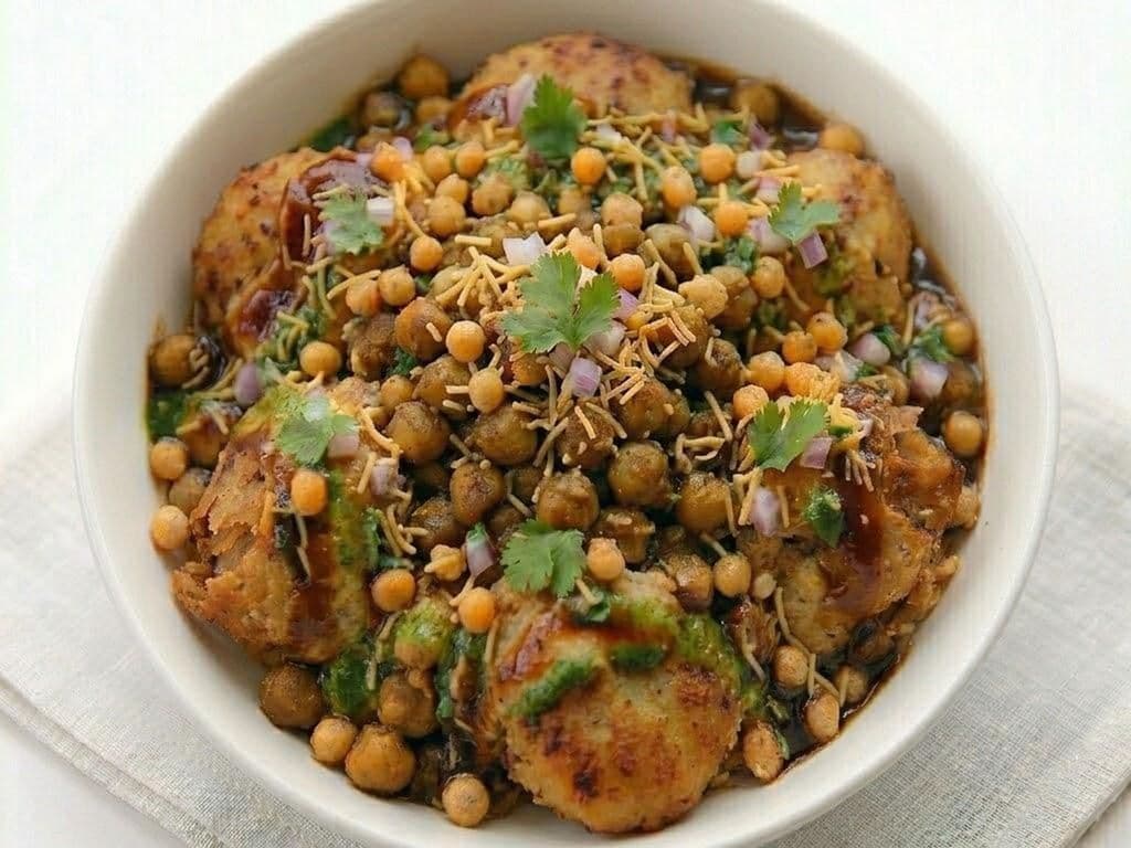 Aloo Tikki Chaat