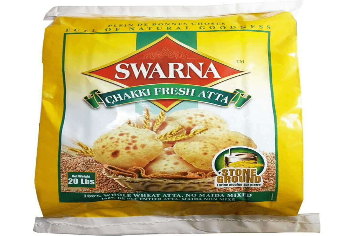 Swarna Flour Chakki Atta (20lb)