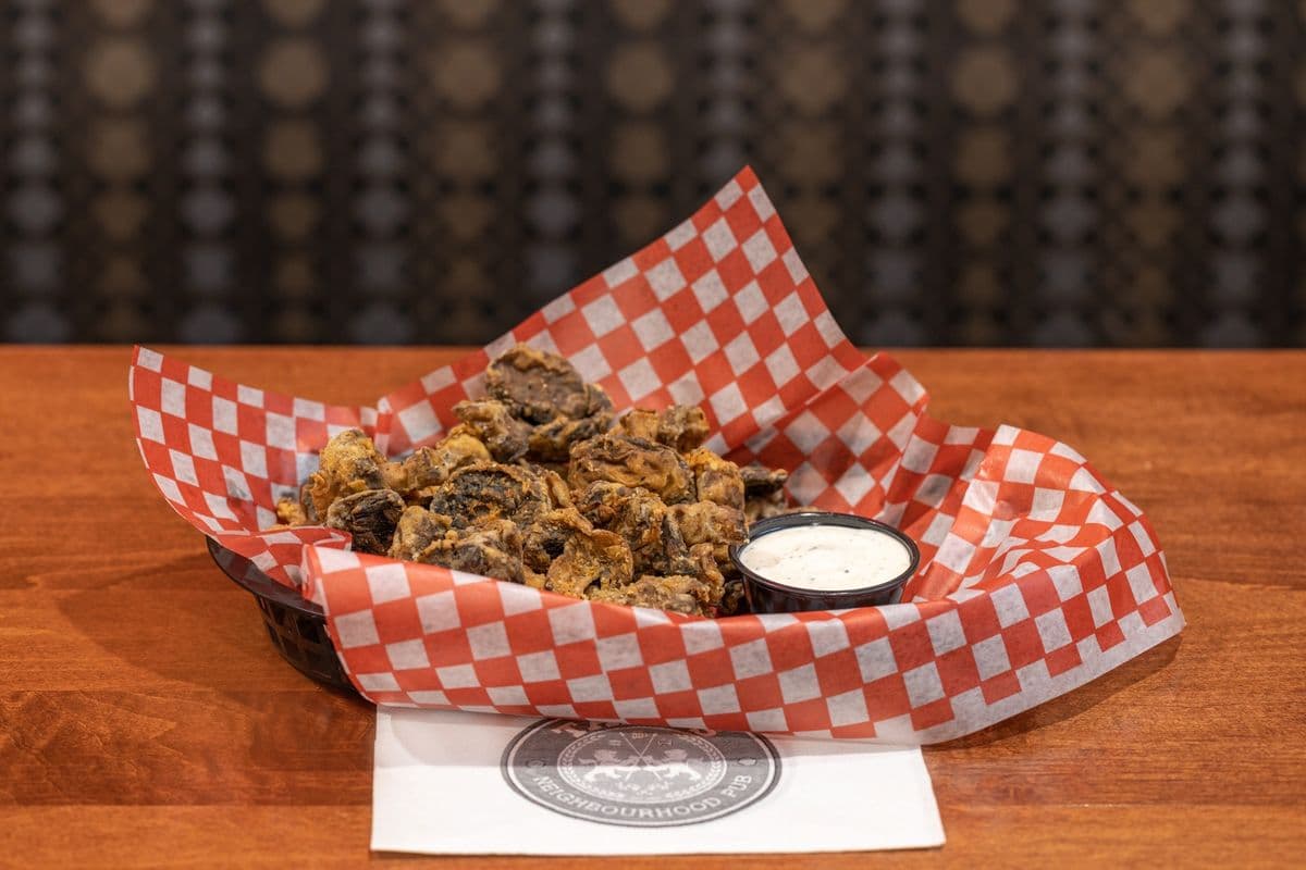 Deep-Fried Mushrooms
