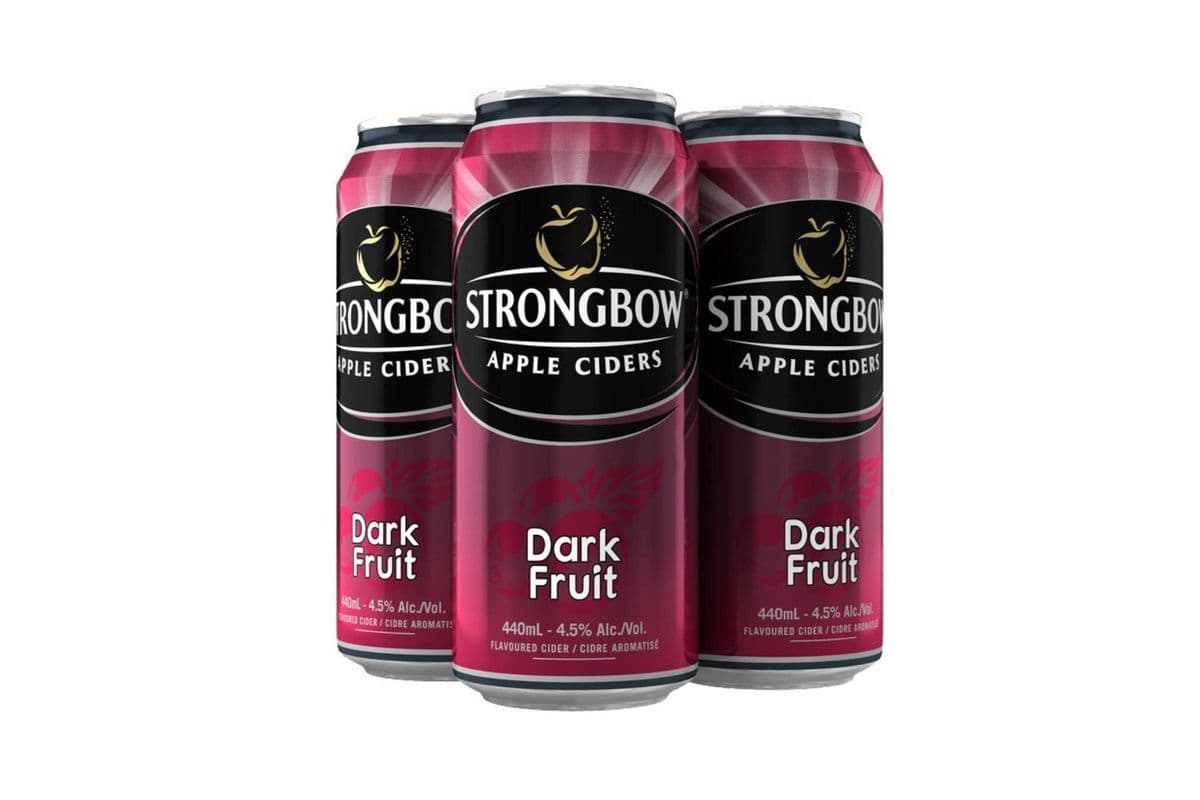 Strongbow Cider Dark Fruit (4 Pack) (4 x 440 ml)