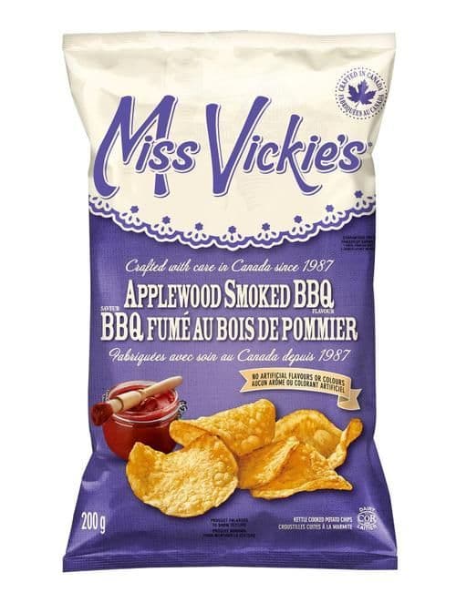 Miss Vickies Applewood Smoked Bbq 200g