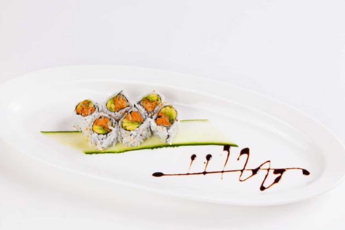 Yam Avocado Maki Roll