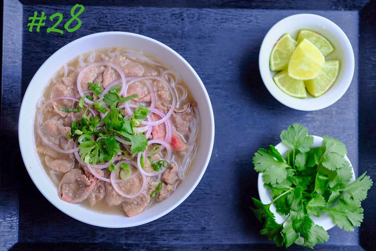 P2. Seared Garlic Steak Noodle Soup
