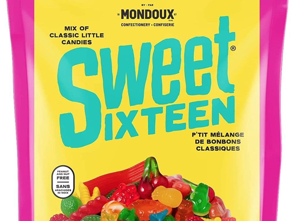 Mondoux Sweet sixteen jujube and gummy mix 400g