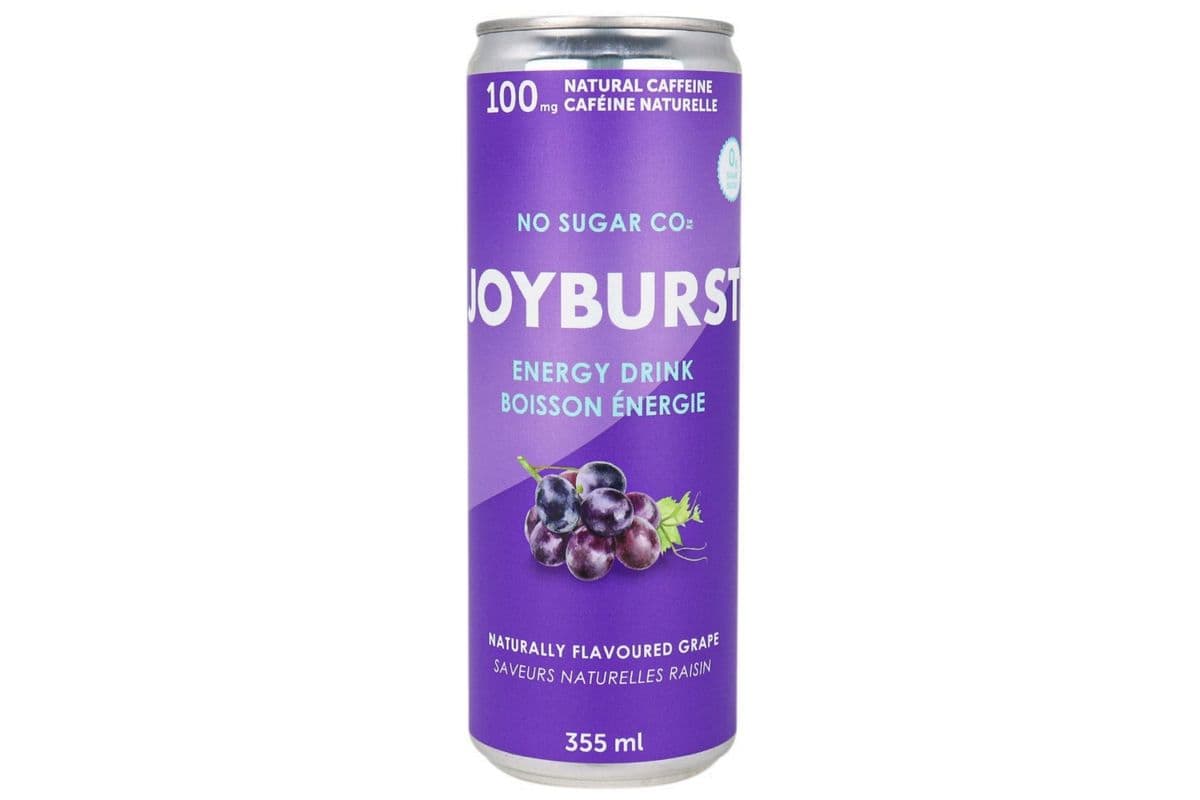 No Sugar Joyburst Energy Drink Grape (355 ml)