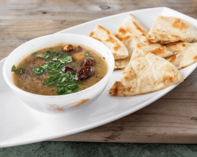 Daal W/Naan Bread