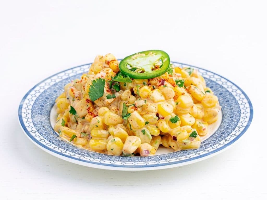 Mexican Street Corn and Chips