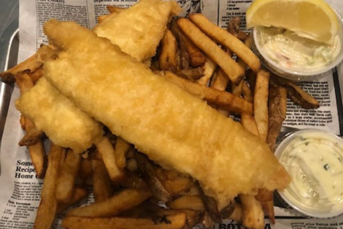 Two Piece Haddock and Chips