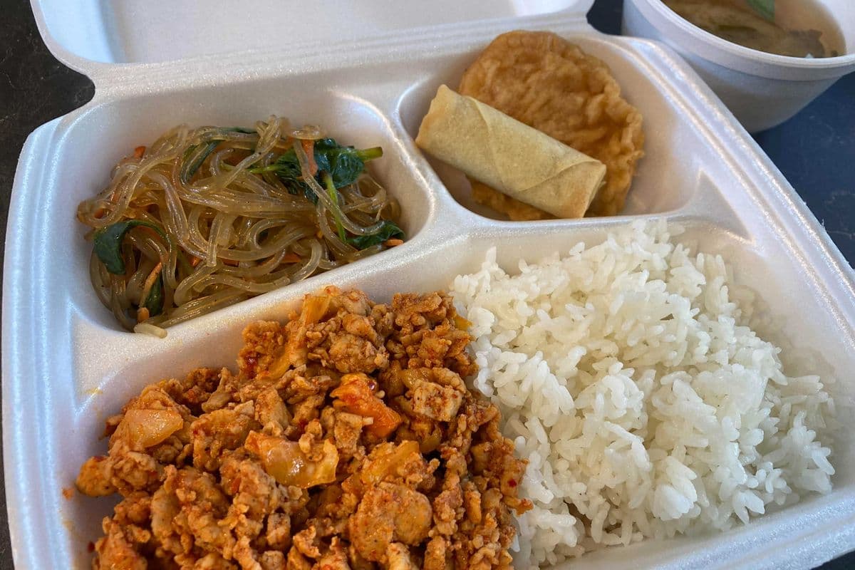 Special Combo with Spicy Pork