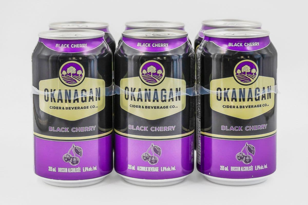 Okanagan Black Cherry Cider (6 x 355ML)