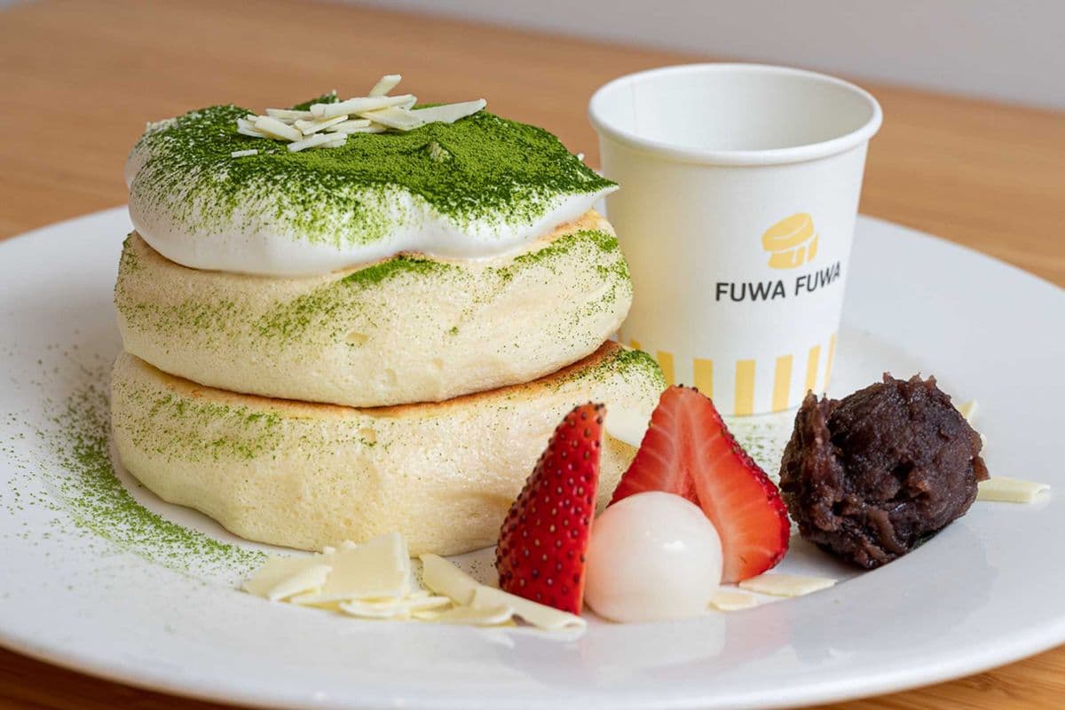 Matcha White Chocolate Pancake