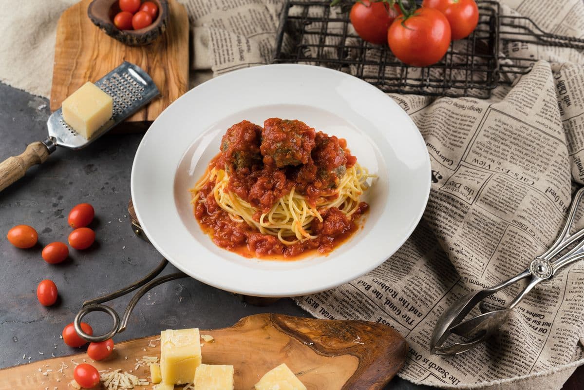 Spaghetti with Meatballs