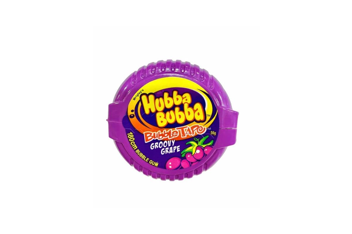 Hubba Bubba Bubble Tape Gushing Grape (2 oz)
