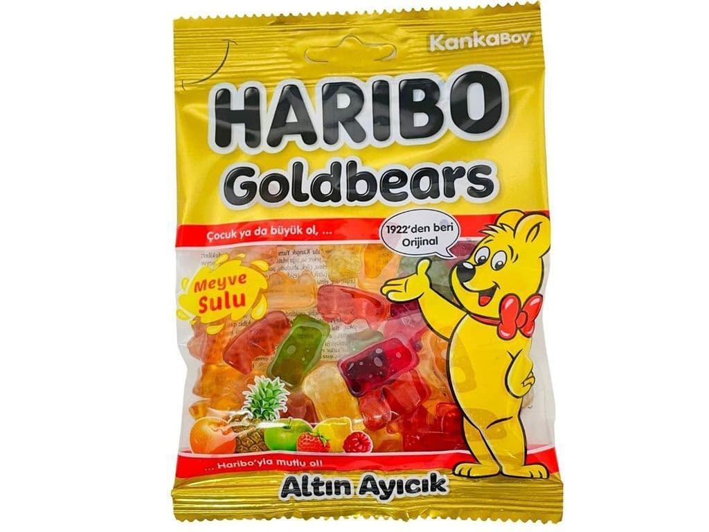 Haribo Goldbears Halal Version 80g Turkish Gummies