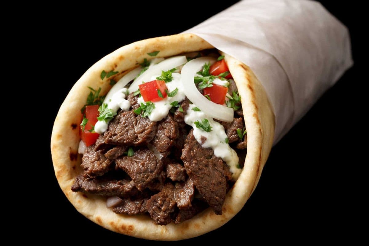 Gyro Beef Shawarma Wrap (10oz)