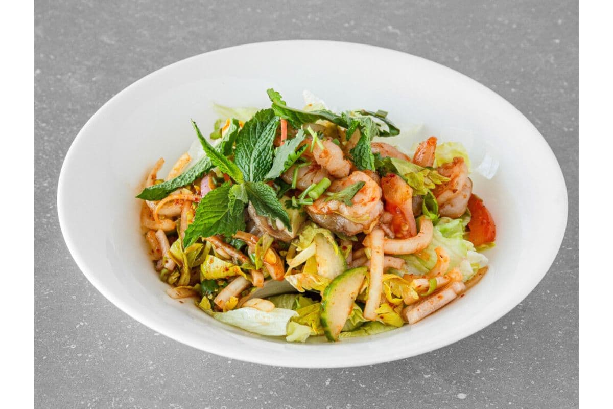 S12. Thai Grilled Prawn Salad