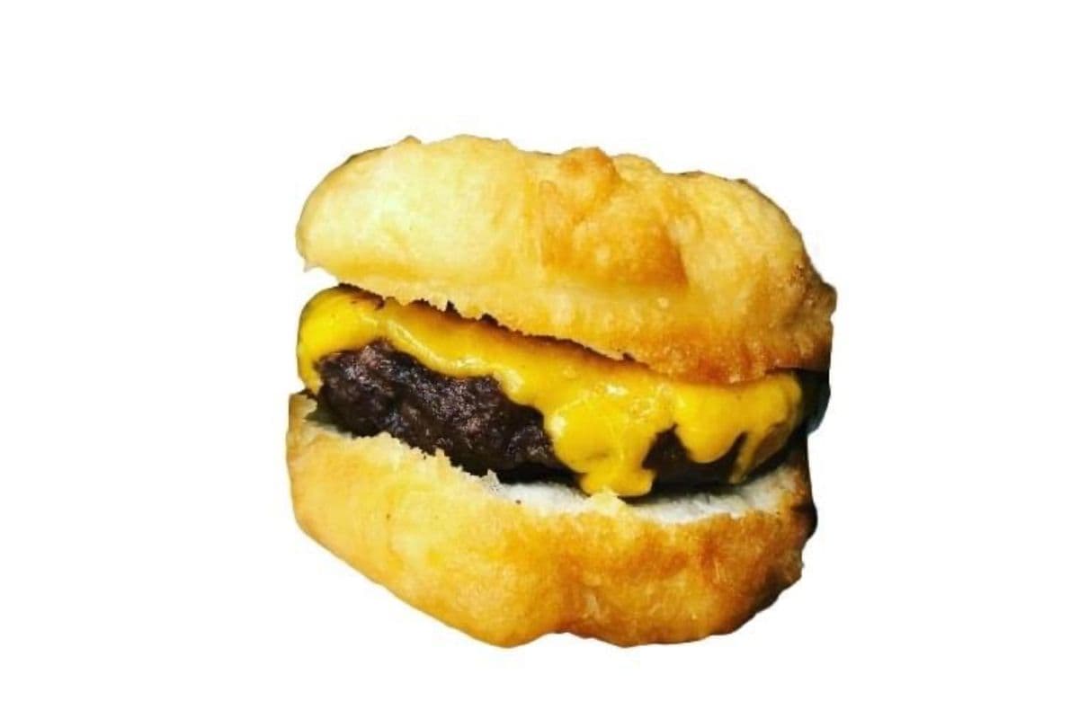 Bannock Cheeseburger