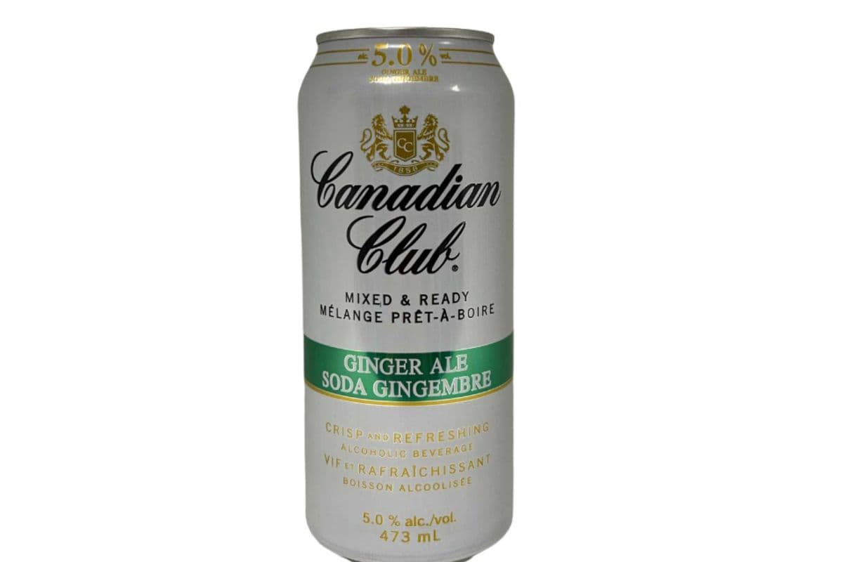 Canadian Club Ginger Ale (1 x 473 ml Can)