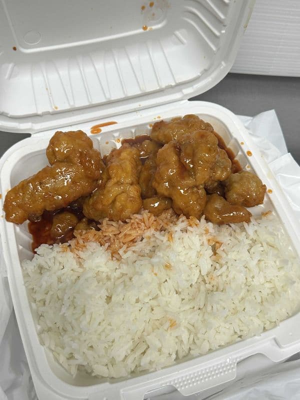 L3. Sweet & Sour Chicken Lunch Box 咕噜鸡盖饭