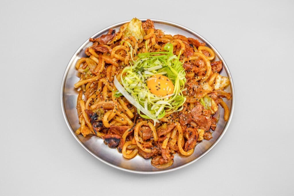 B. GB's Korean Pork BBQ w Udon or Rice
