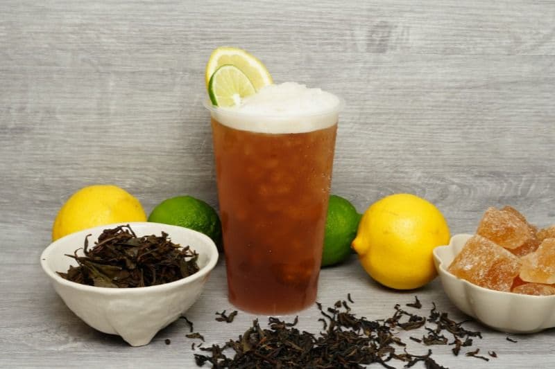经典冻柠泡沫红茶 / Classic Foam Lemon Black Tea
