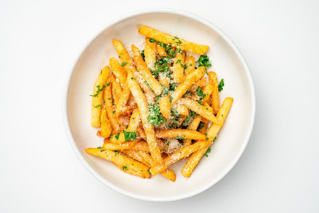 Frites parmesan