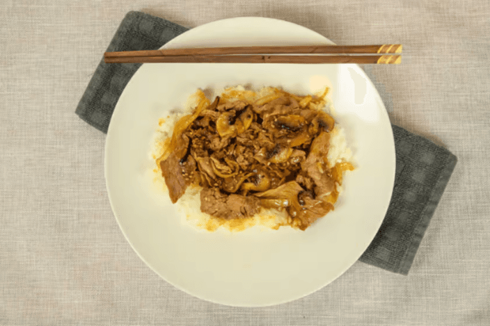 57. Beef Teriyaki Don