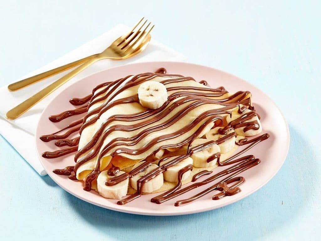 Banana with Nutella Crepe