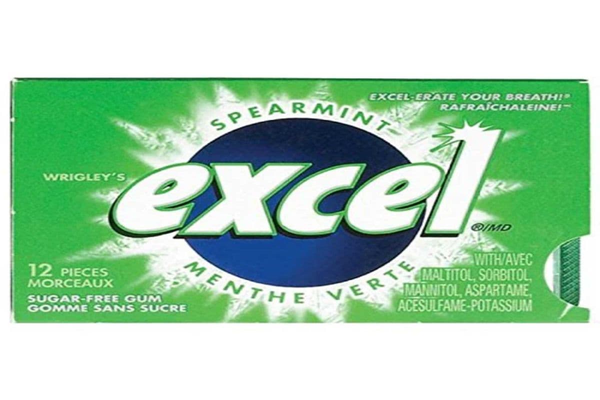 Wrigley's Excel 12 Sticks Spearmint