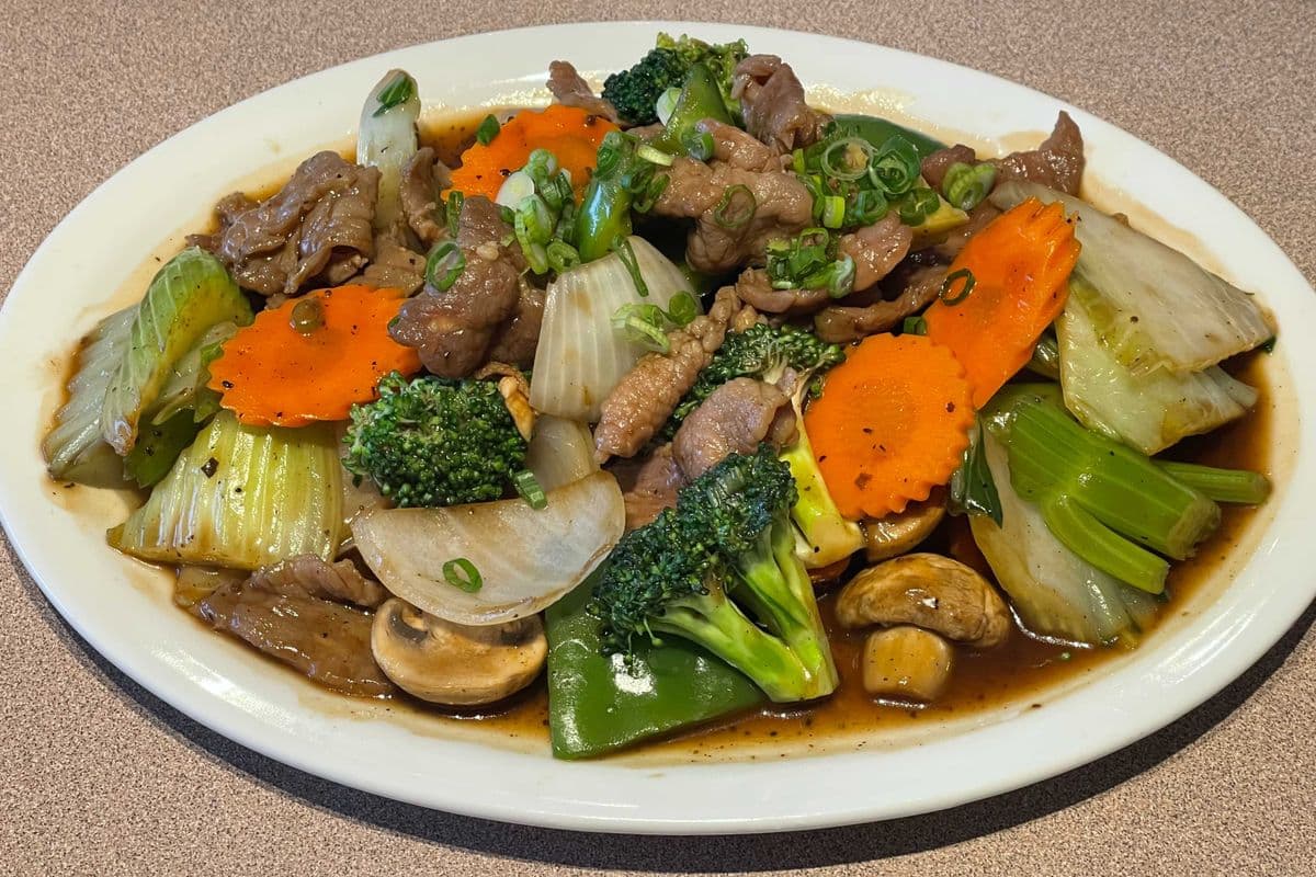 Beef in Black Bean Sauce