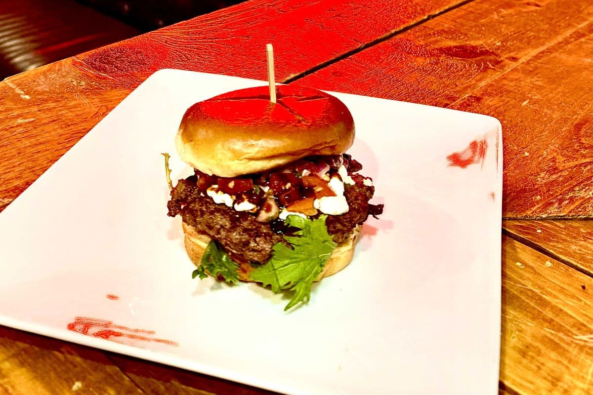Featured Burger - Loaded Bruschetta Smash Burger