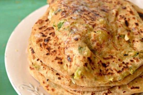 Paneer Parantha Plate