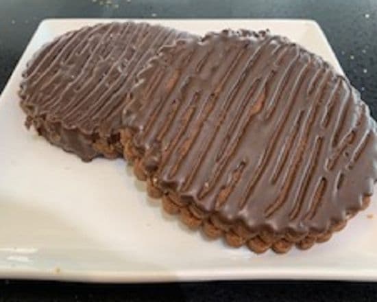 Biscuit sablé au chocolat / Chocolate Shortbread Cookie
