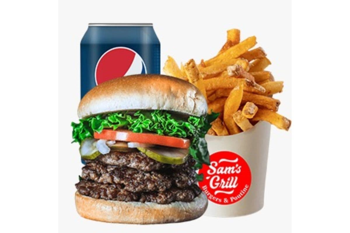Super Burger Fries Combo