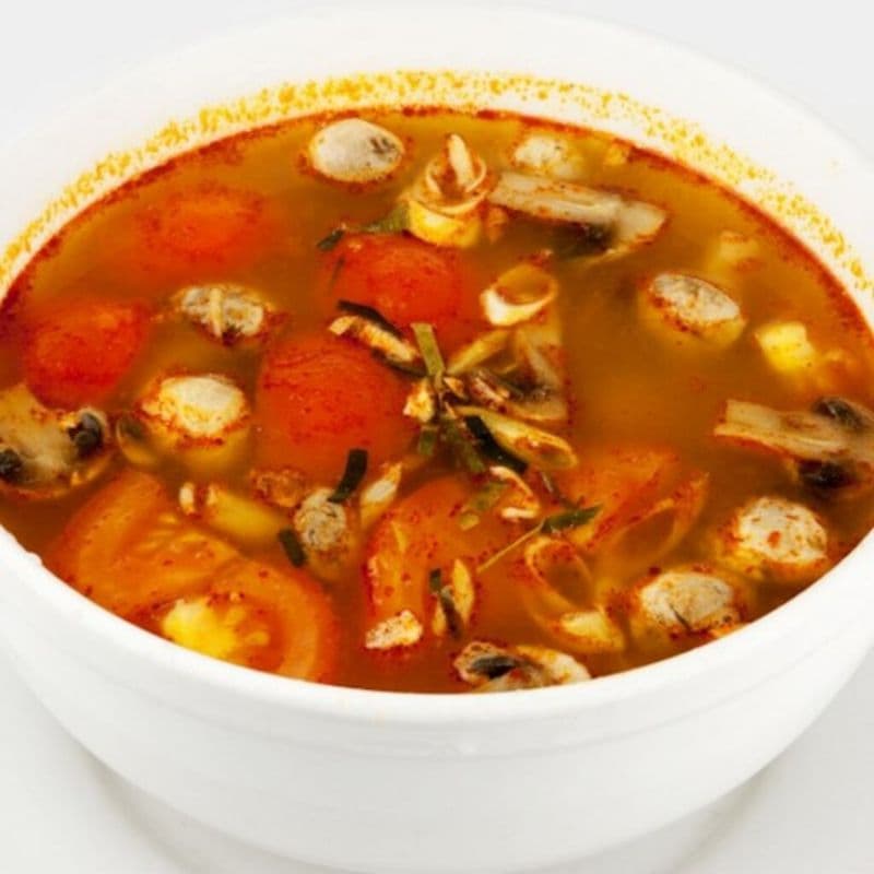 Soupe tom yum bœuf (Grande) / Beef Tom Yum Soup (Large)