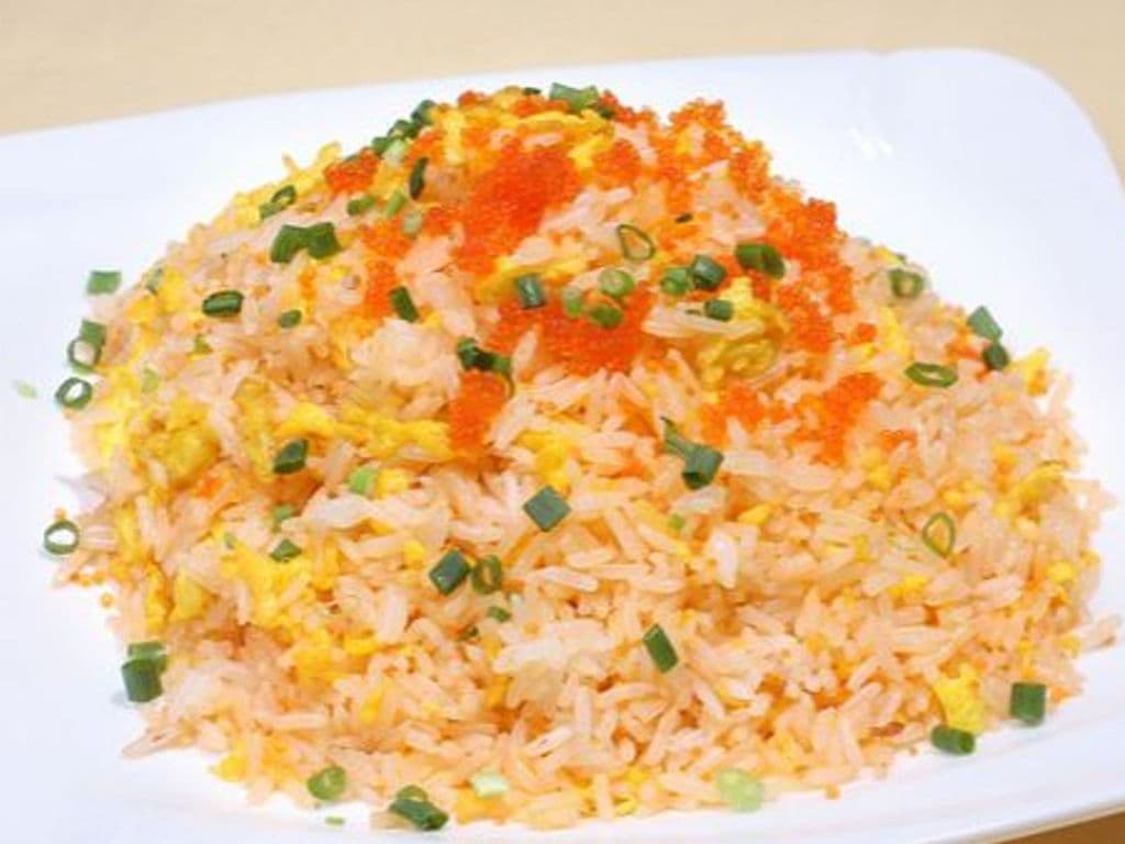 96.Seafood&Fish Egg Fried Rice海皇鱼籽炒饭