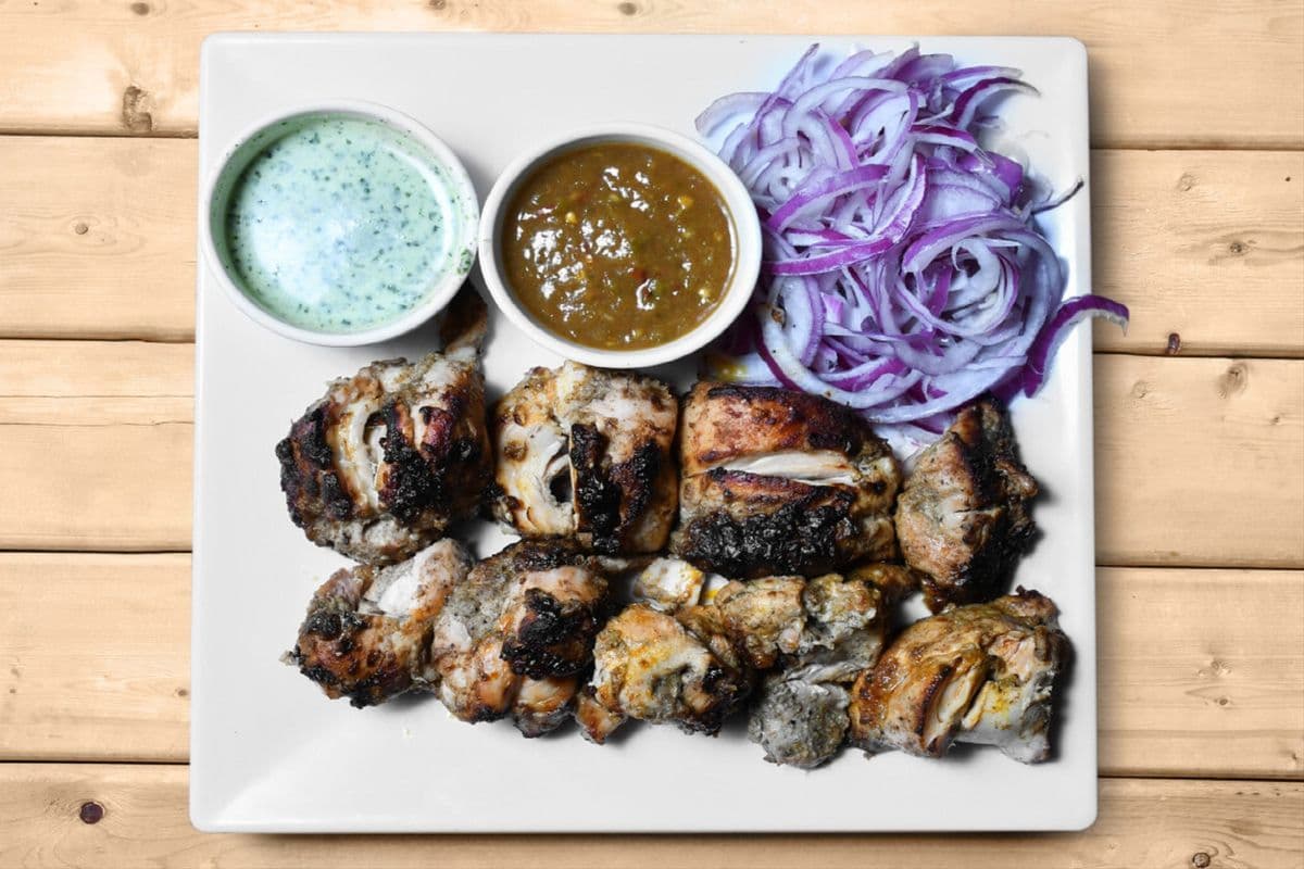 Malai Boti Plate