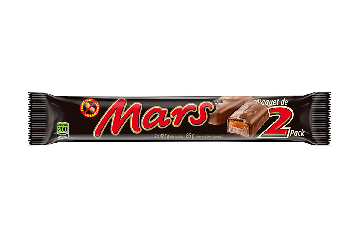 Mars en deux morceaux / Mars Two Piece Bar (85 g)