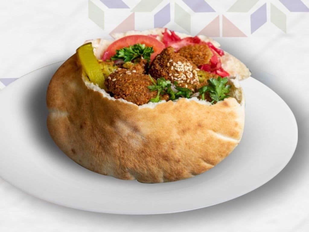 Spicy Chilli Falafel Pita Pocket