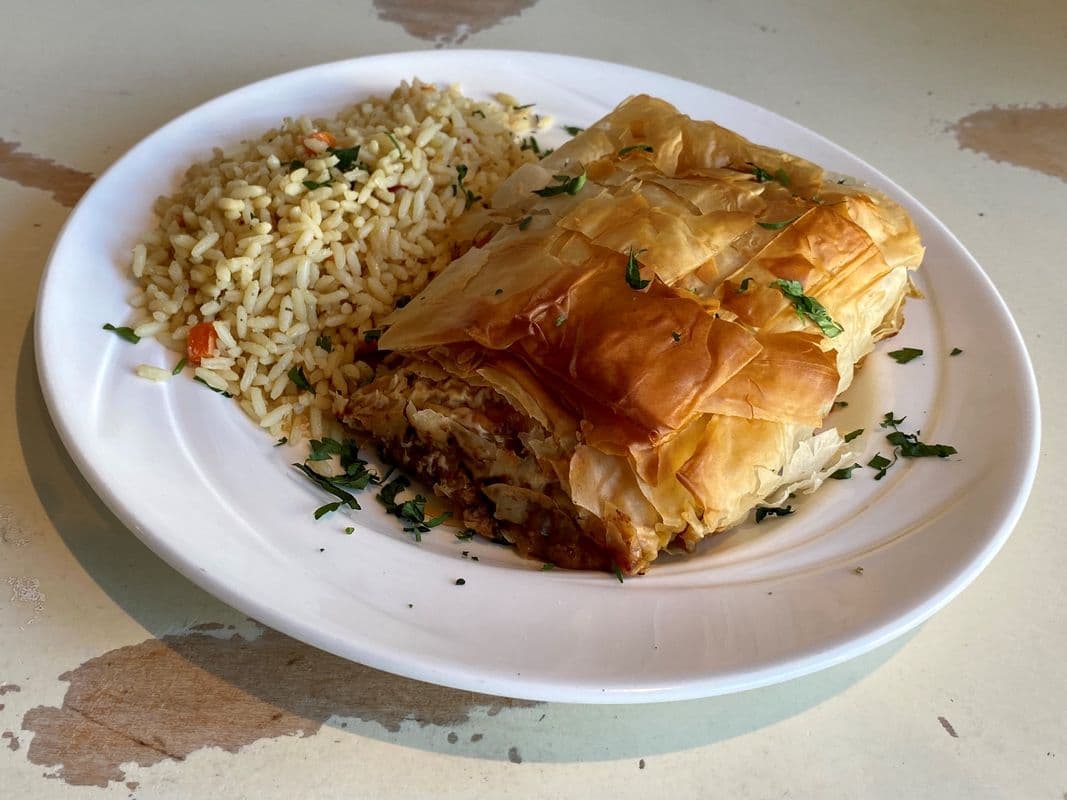 Lamb in Phyllo