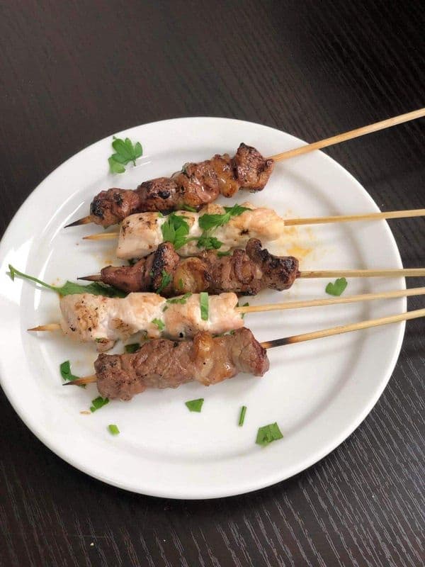 Demi douzaines des brochettes / Half Dozen of Skewers