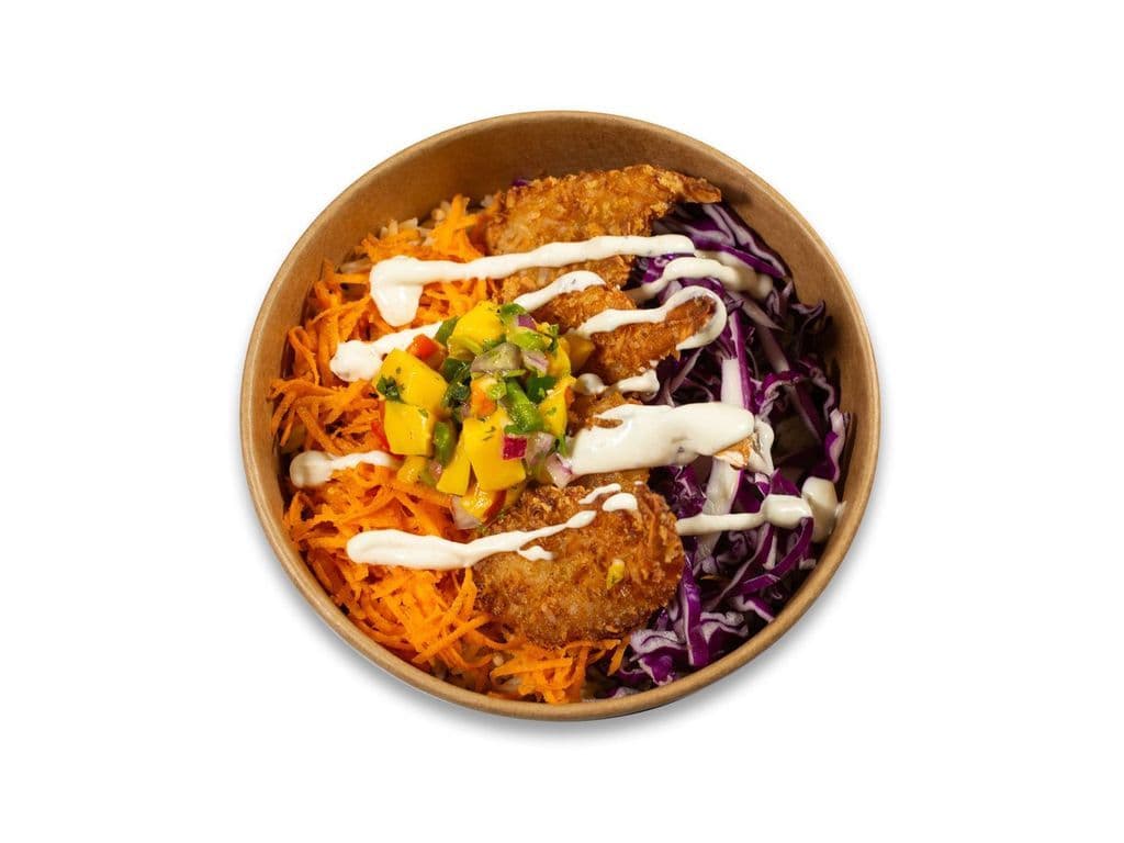 ^Mango Shrimp Bowl