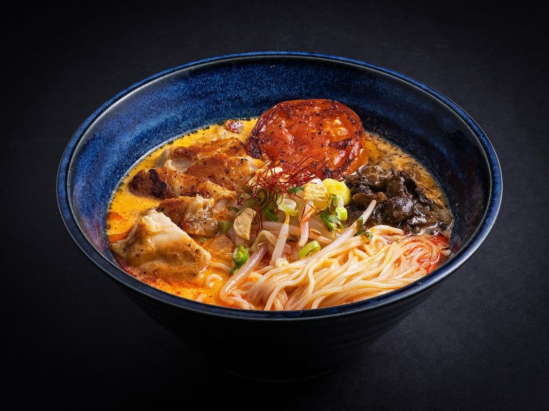 Spicy Creamy Chicken Ramen