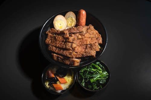 (Bento)傳統炸豬排便當 / (Bento) Traditional Deep Fried Pork Chop Bento