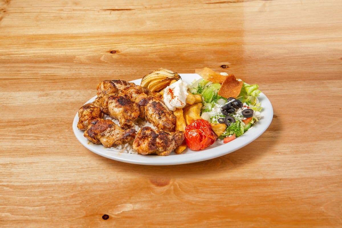 7. Chicken Shawarma Platter