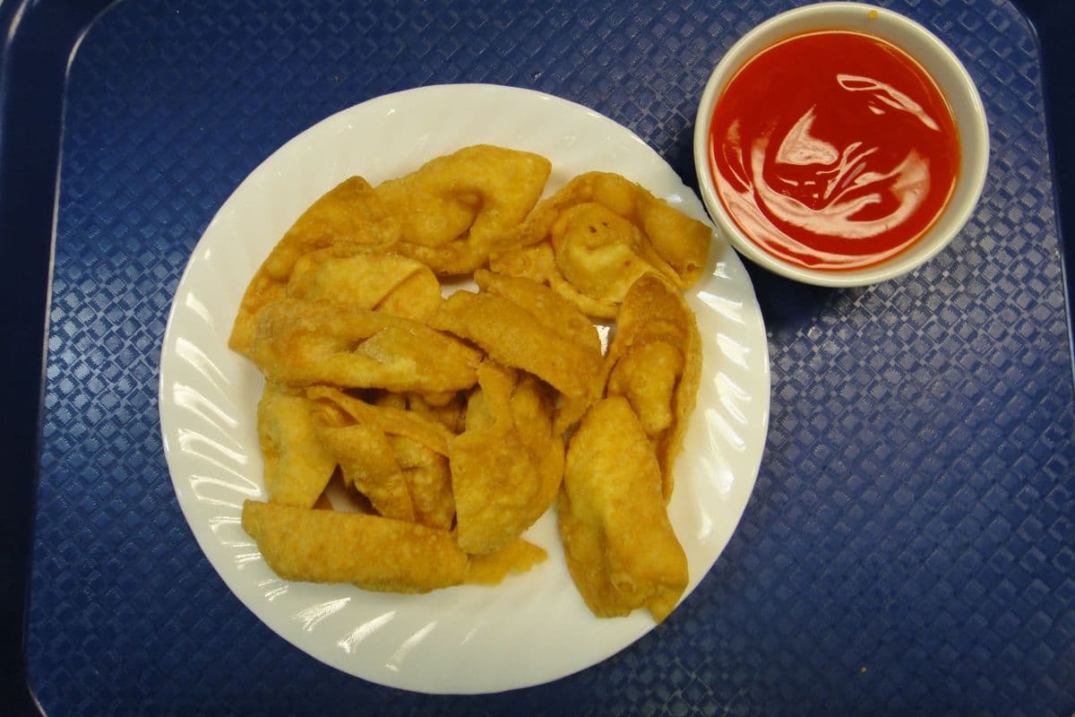 7. Sweet and Sour Deep Fried Wontons (12 pcs)
