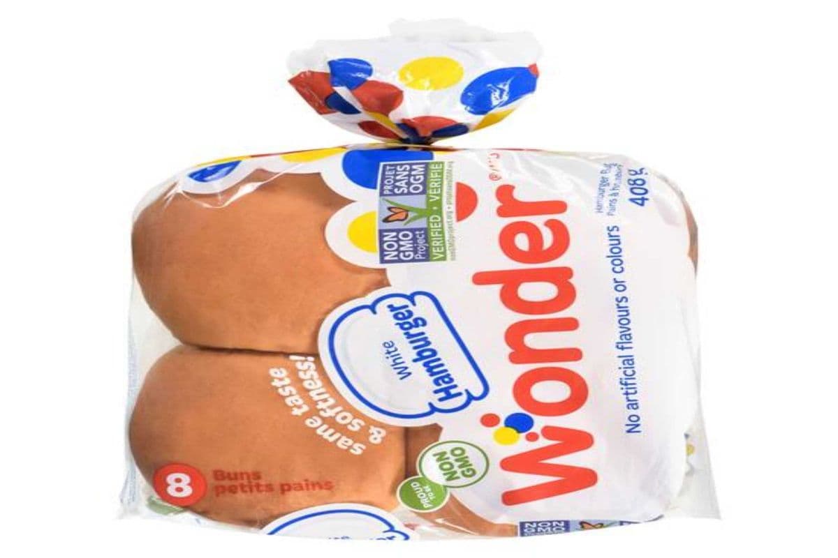 4. Wonder Hamburger Bun