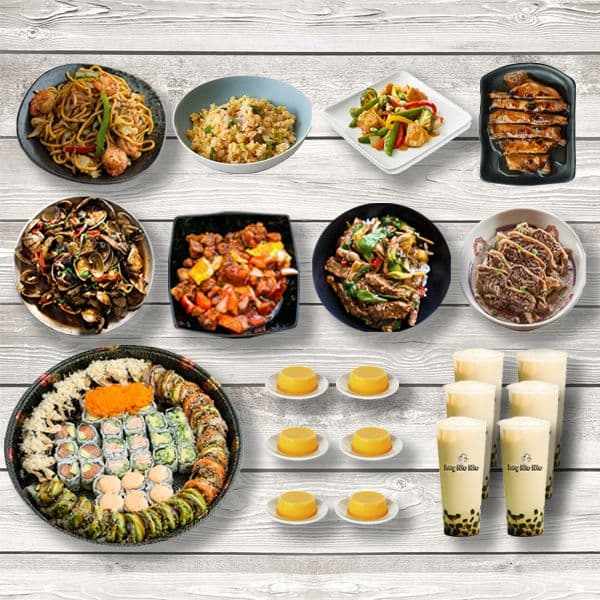 Six Can Dine (Save $52, Milk Tea Deal) (S6W)